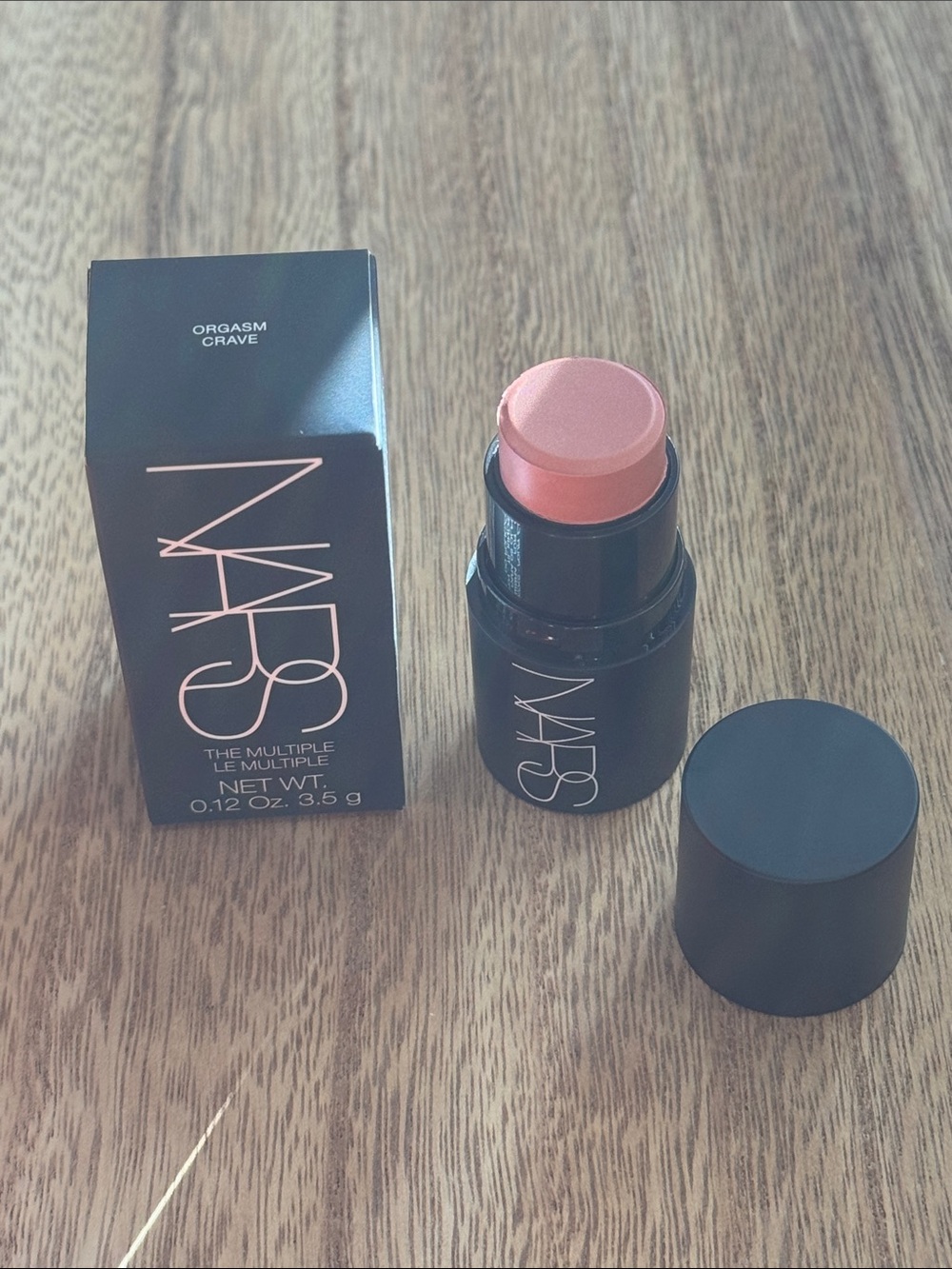 NARS The Multiple- Orgasm Crave Peachy pink with gold pearl Mini